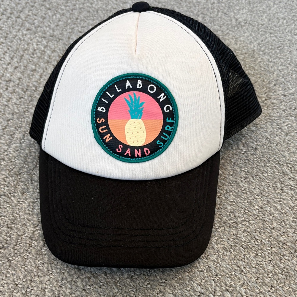 Billabong Black Mesh Cap